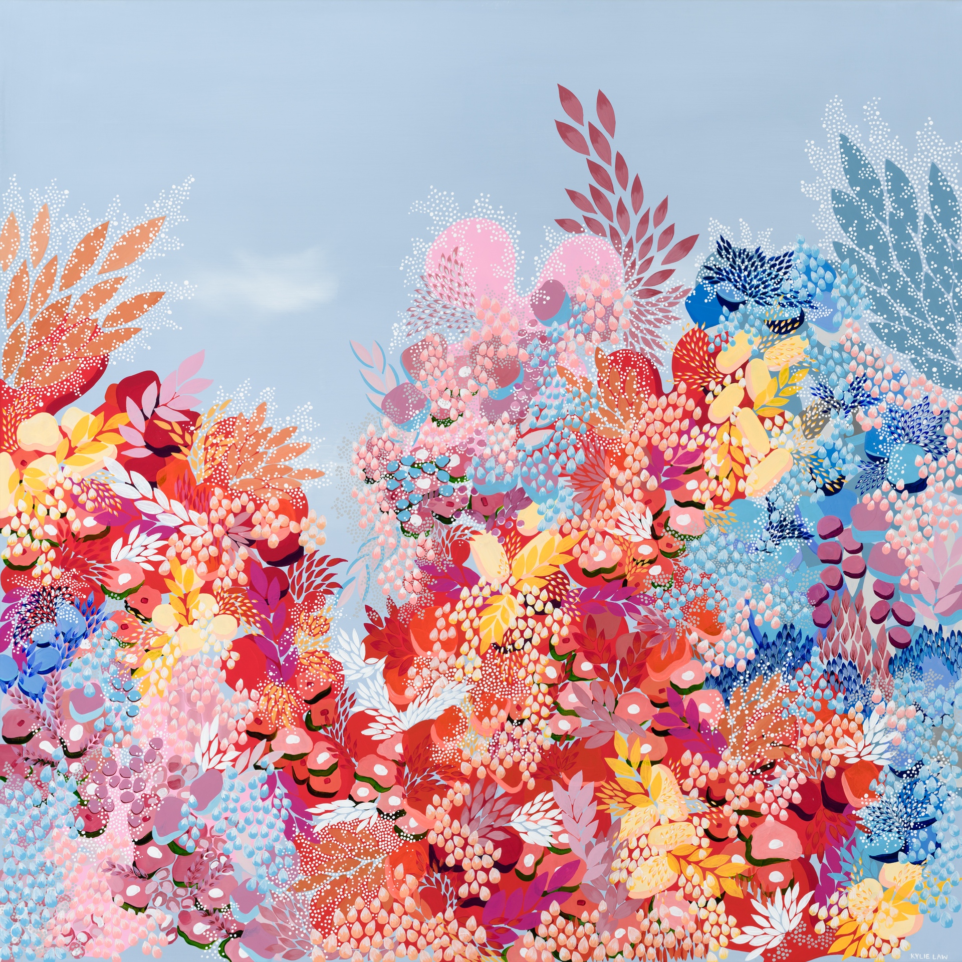 Flutter Baby – Limited Edition Print – 40mm x 40mm